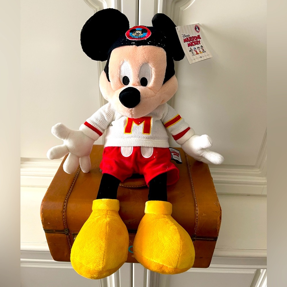 Disney Milestone Mickey 1955 Plush Toy Mickey Mouse Club 20" Stuffed